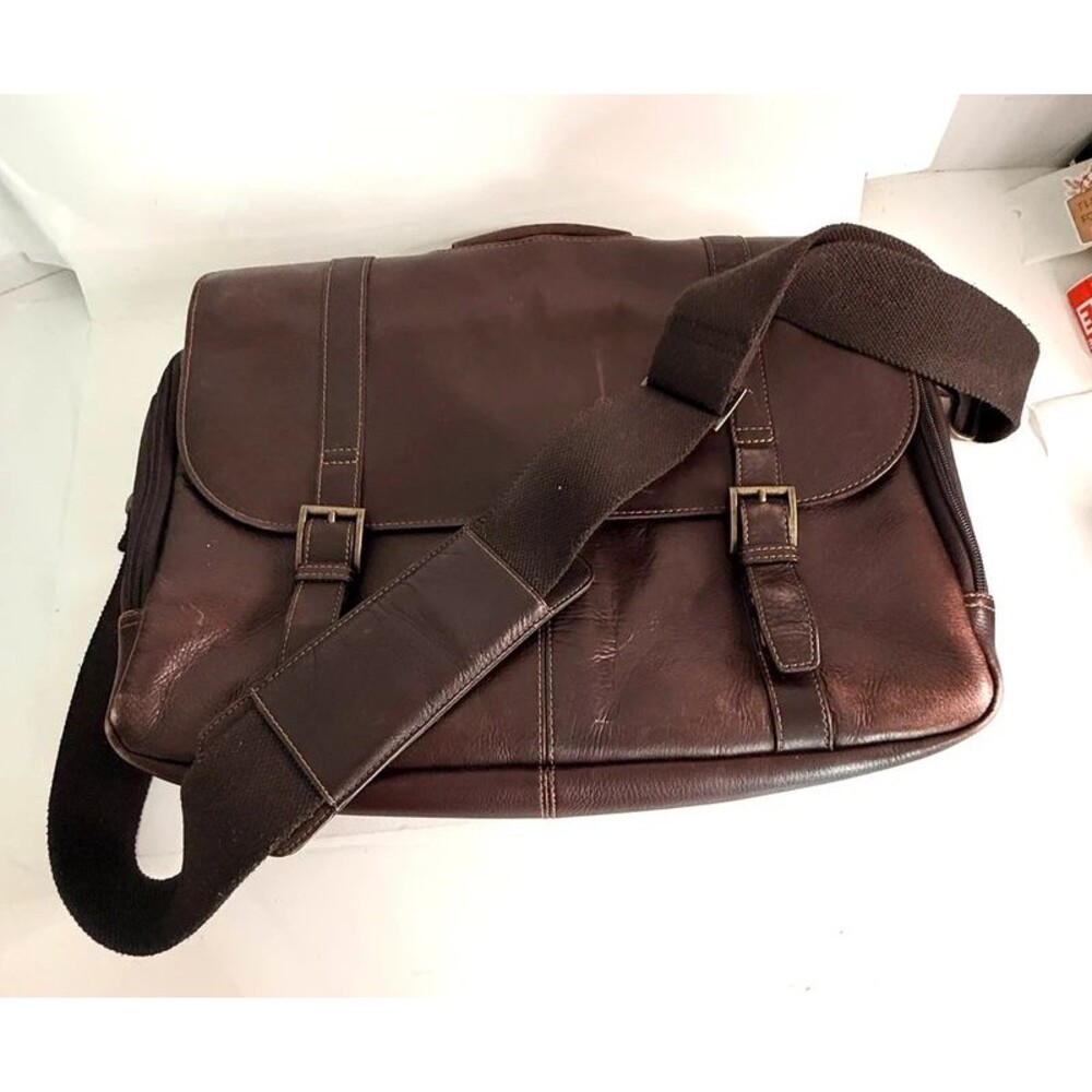 Samsonite Laptop Bag Briefcase Leather